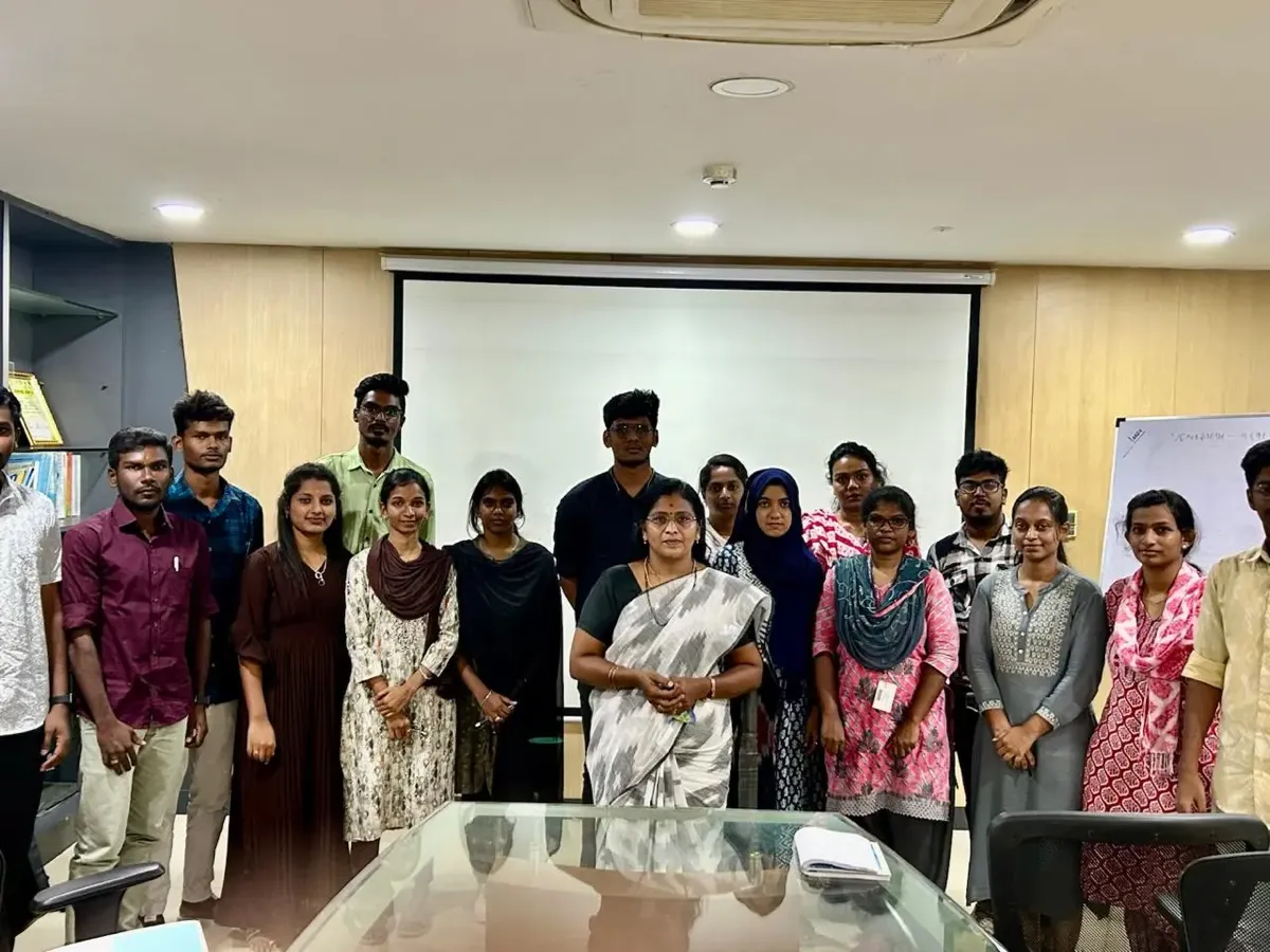 Students at an MTRL training session